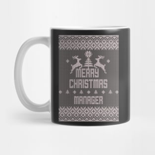 Merry Christmas MANAGER Mug